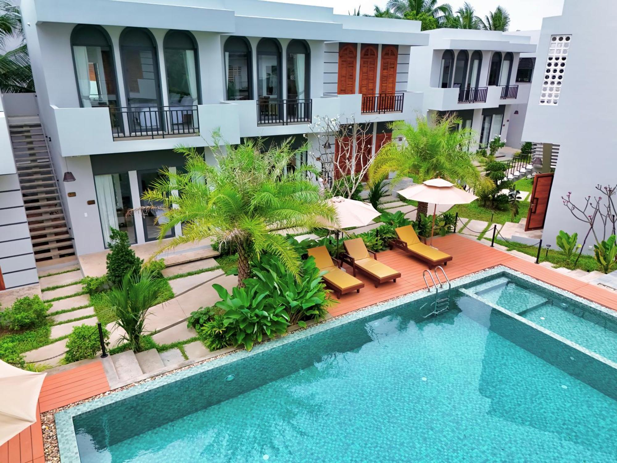 The R&B Boutique Hotel Kampot Exterior photo